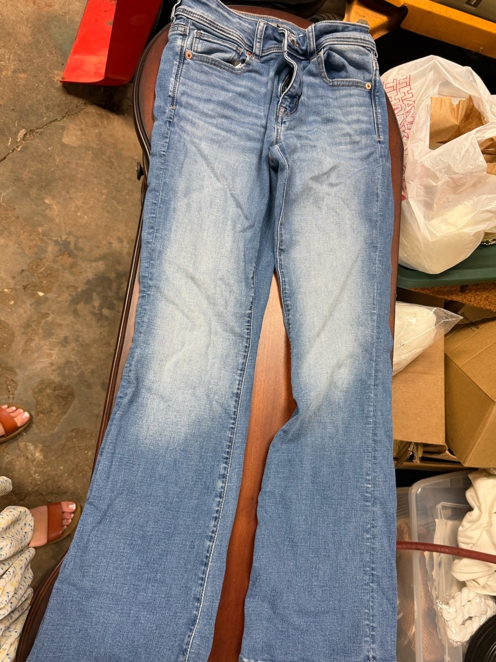 American Eagle Outfitters Light Blue Women's Bootcut Jeans